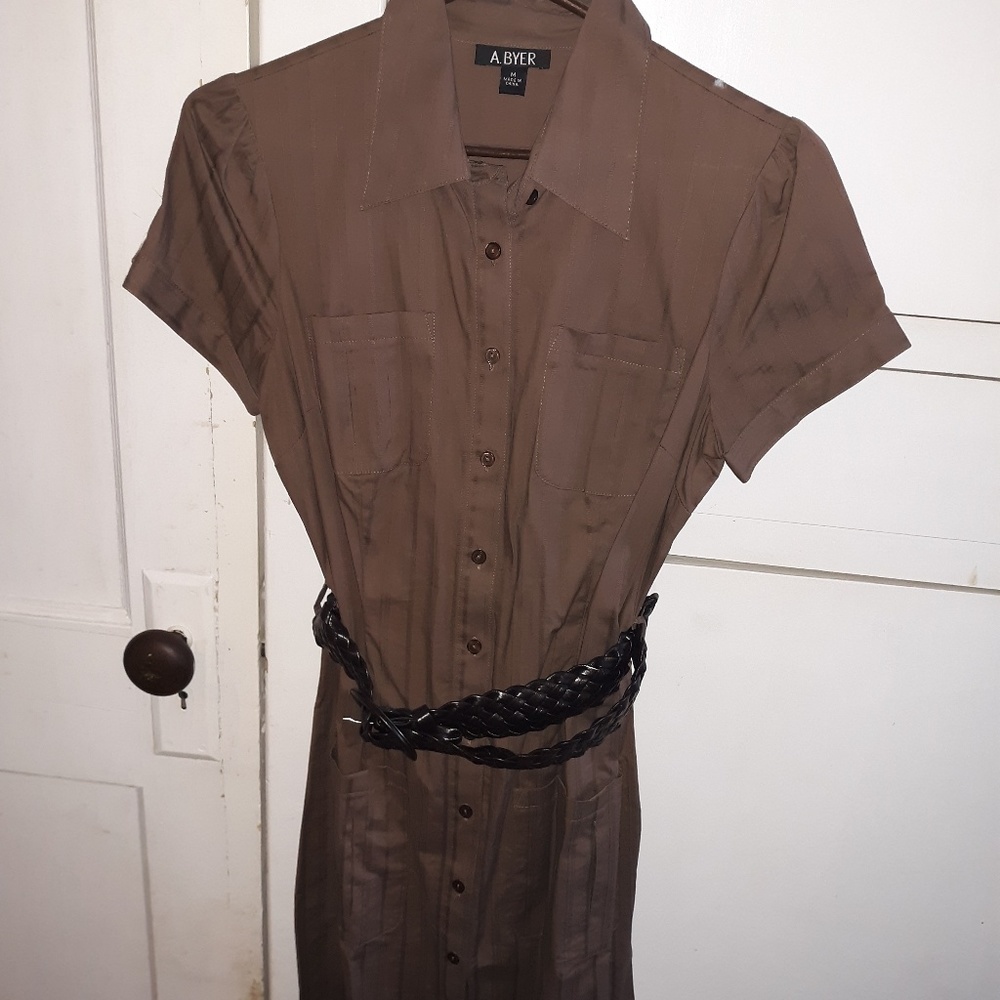 Button down dress